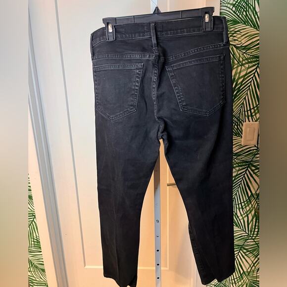 Frame Men’s L’Homme Skinny Jeans in Noir Slits Size 31 - Picture 7 of 12